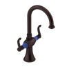Rubinet Single Hole Dual Handle Lav. Set. (less drain) Oil Rubbed Bronze