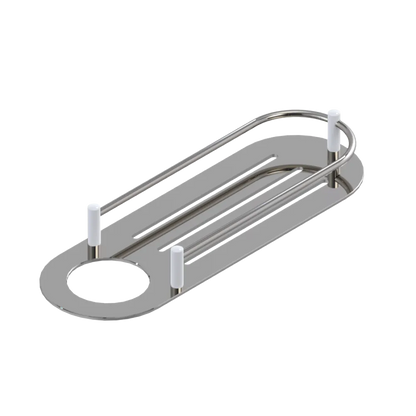 Rubinet Shelf Only Polished Nickel