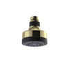 Rubinet 3 FUNCTION SHOWER HEAD Natural Brass
