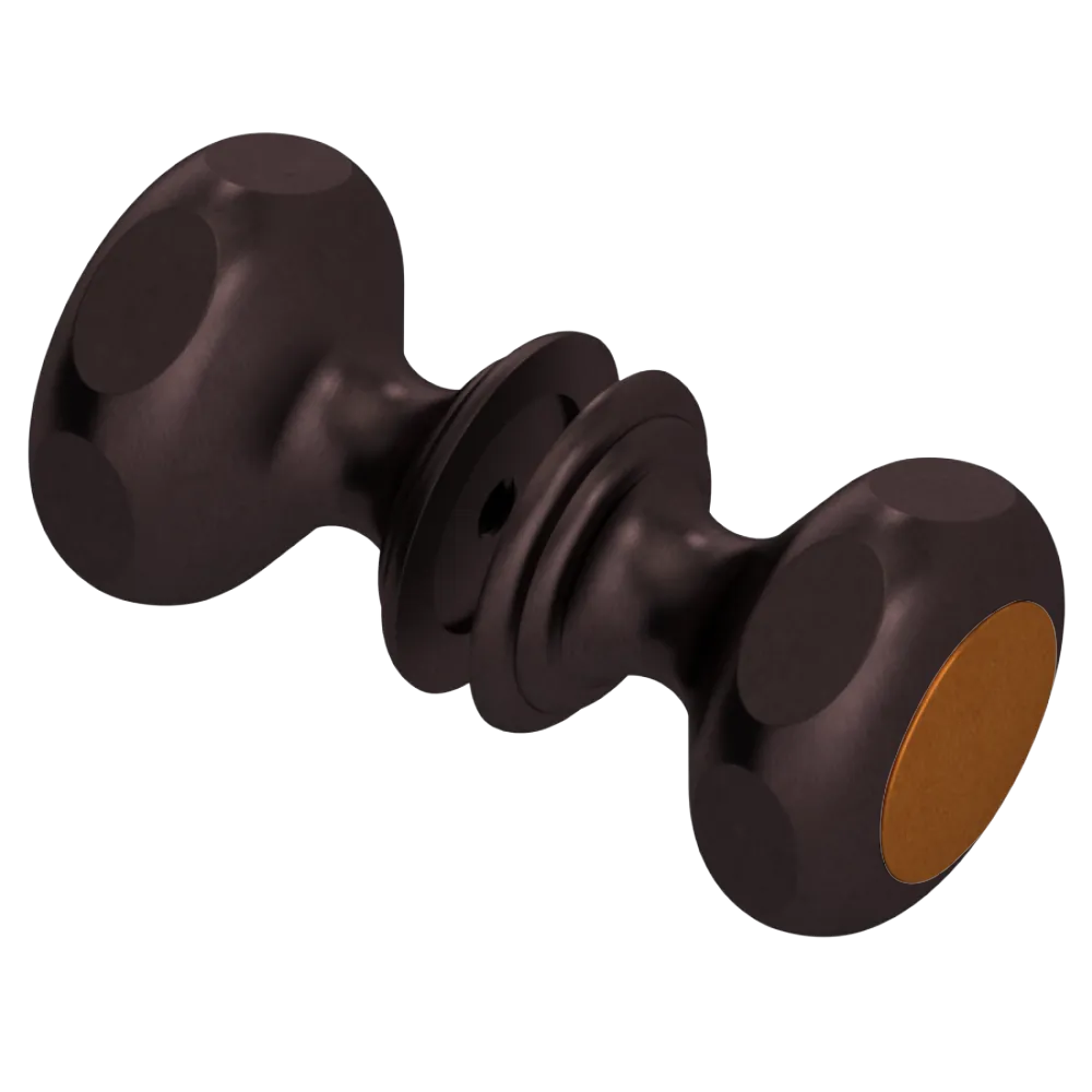 Rubinet Shower Door Knob (set) Oil Rubbed Bronze
