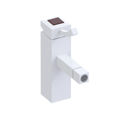 Rubinet Single Control Bidet Fitting (less drain) Matt White