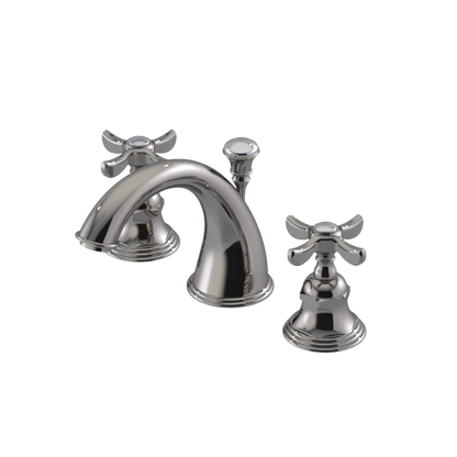 Rubinet Widespread Lav. Set. (less drain) Polished Nickel