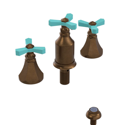 Rubinet Bidet Fitting with Spray, Diverter, and Vacum Breaker (Less Drain) Oil Rubbed Bronze