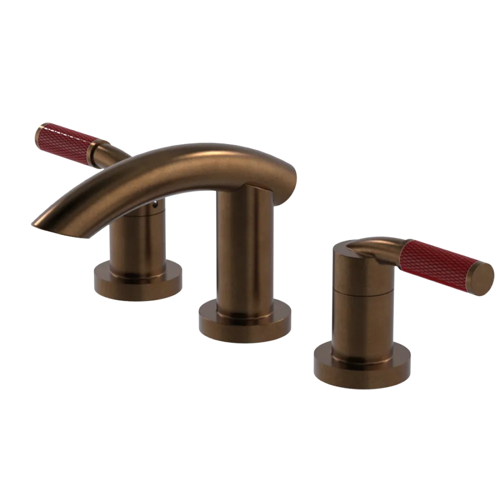 Rubinet Widespread Lav. Set. (less drain) Tuscan Brass
