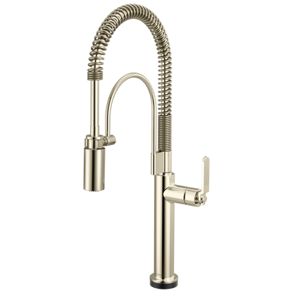 Brizo Smarttouch Semi Professional Kitchen Faucet Industrial Handle
