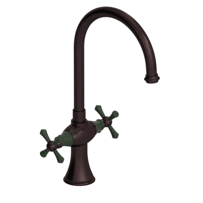 Rubinet Two Handle Single Hole Kitchen Set Oil Rubbed Bronze