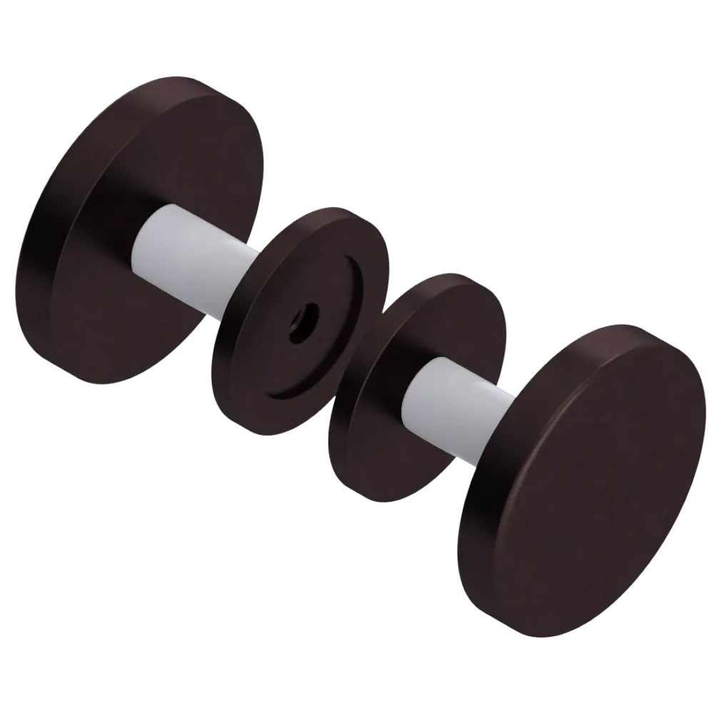 Rubinet Shower Door Knob (set) Oil Rubbed Bronze