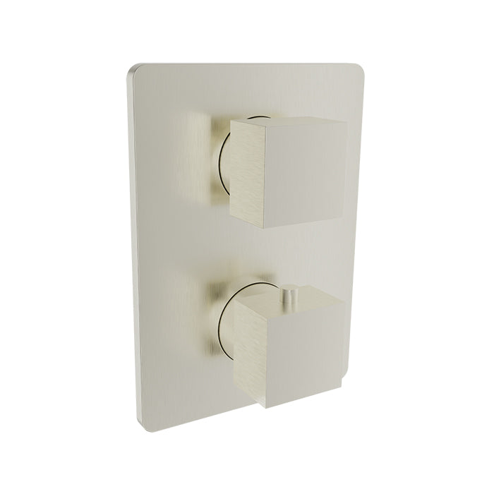 Baril Complete thermostatic pressure balanced shower control valve with 3-way diverter