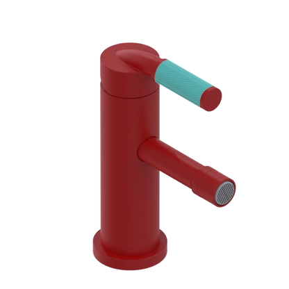 Rubinet Single Control Bidet Fitting (less drain) Maroon