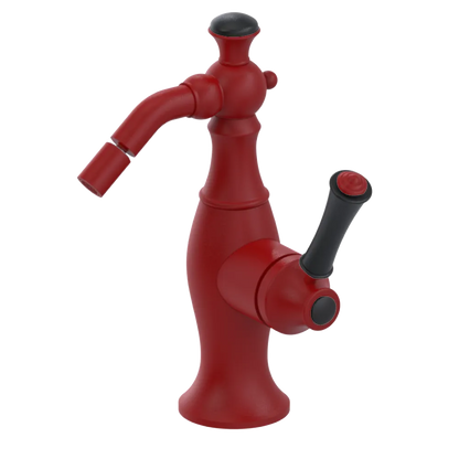 Rubinet Single Control Bidet Fitting (less drain) Maroon