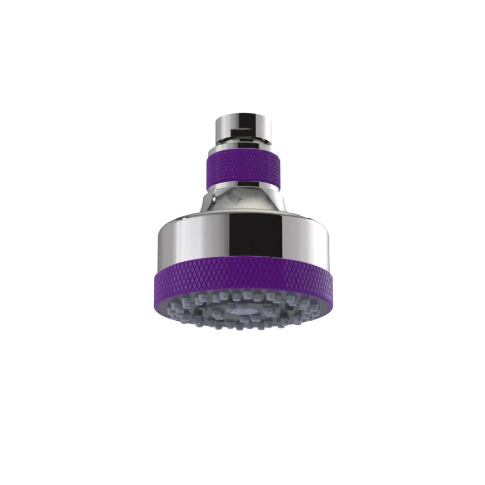 Rubinet 3 FUNCTION SHOWER HEAD Polished Nickel