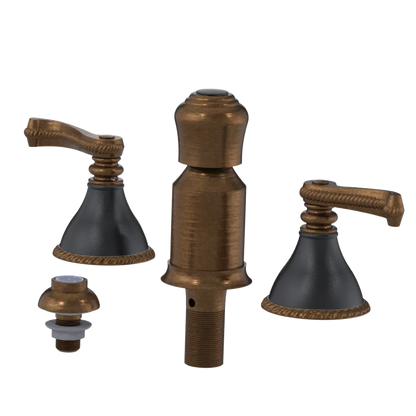 Rubinet Bidet Fitting with Spray, Diverter, and Vacum Breaker (Less Drain) Oil Rubbed Bronze
