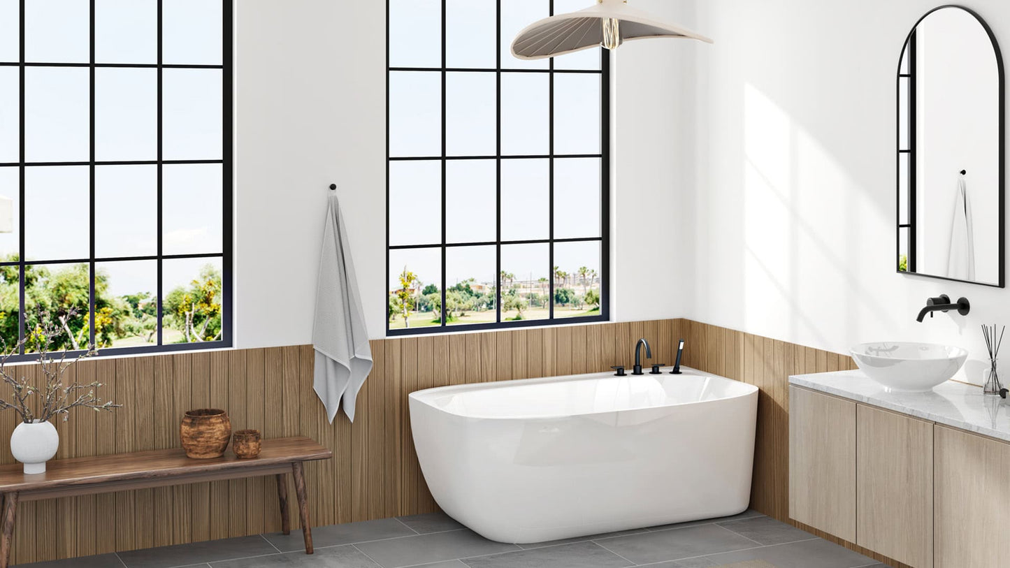 Oceania Banook Freestanding Corner Bath