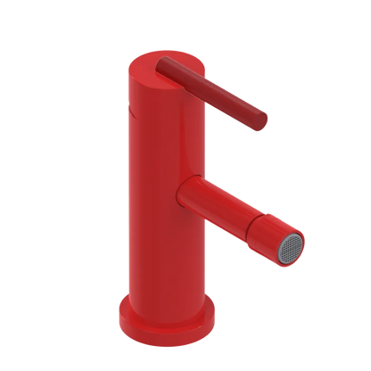 Rubinet Single Control Bidet Fitting (less drain) Red