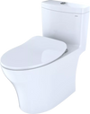TOTO Aquia® IV One-Piece Toilet - 1.28 GPF & 0.8 GPF, Elongated Bowl - WASHLET+ Connection - Slim Seat