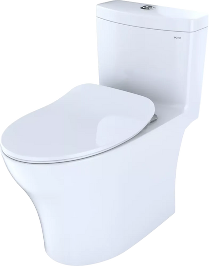 TOTO Aquia® IV One-Piece Toilet - 1.28 GPF & 0.8 GPF, Elongated Bowl - WASHLET+ Connection - Slim Seat
