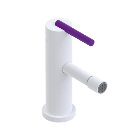 Rubinet Single Control Bidet Fitting (less drain) Matt White