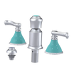 Rubinet Bidet Fitting with Spray, Diverter, and Vacum Breaker (Less Drain) Satin Chrome