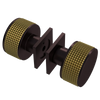Rubinet Shower Door Knob (set) Oil Rubbed Bronze
