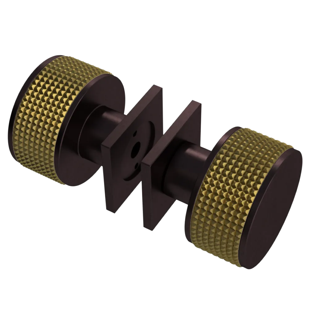 Rubinet Shower Door Knob (set) Oil Rubbed Bronze