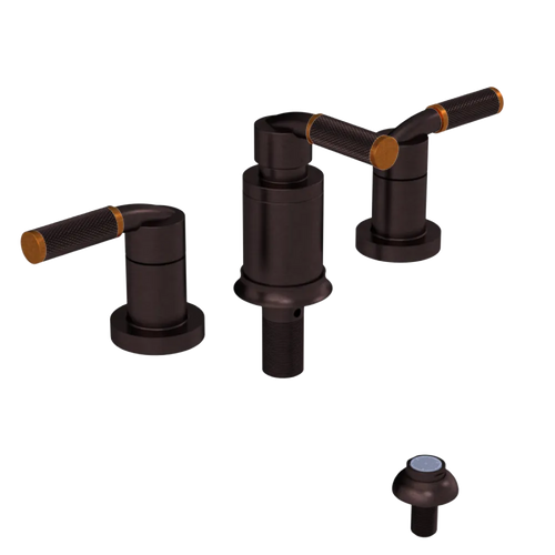 Rubinet Bidet Fitting with Spray, Diverter, and Vacum Breaker (Less Drain) Oil Rubbed Bronze