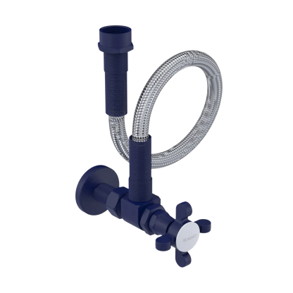 Rubinet Exposed Supply Kit (classic) Midnight Blue