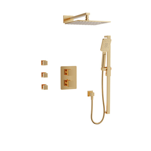 Baril Complete thermostatic pressure balanced shower kit