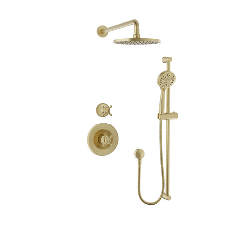 Baril Complete thermostatic shower kit