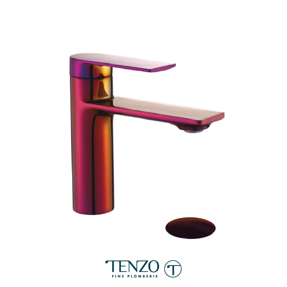 Tenzo Lavatory Single-Hole Bathroom Faucet – Wall-Mount