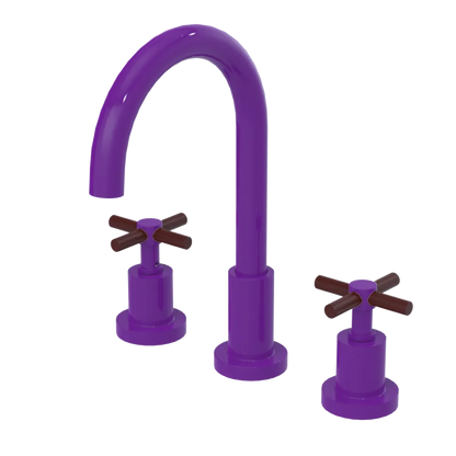 Rubinet Widespread Kitchen Set with LaSalle Spout Purple Haze