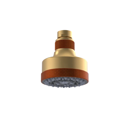 Rubinet 3 FUNCTION SHOWER HEAD Satin Gold