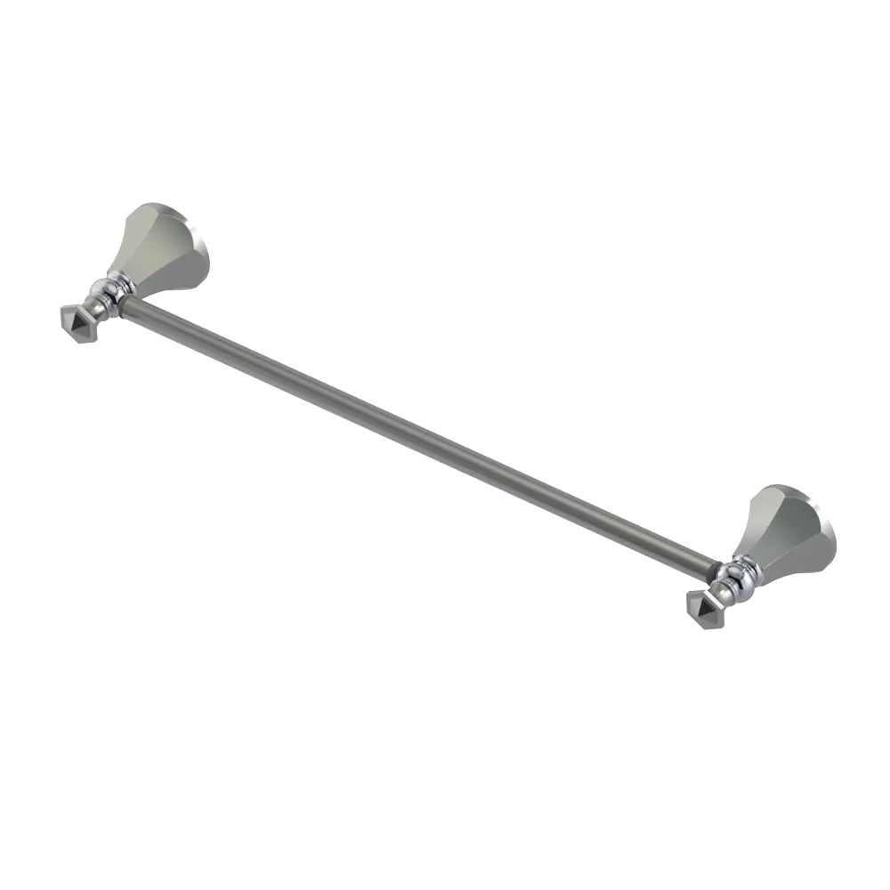 Rubinet Towel Bar 24" Satin Nickel