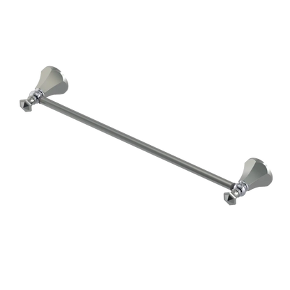 Rubinet Towel Bar 24" Satin Nickel