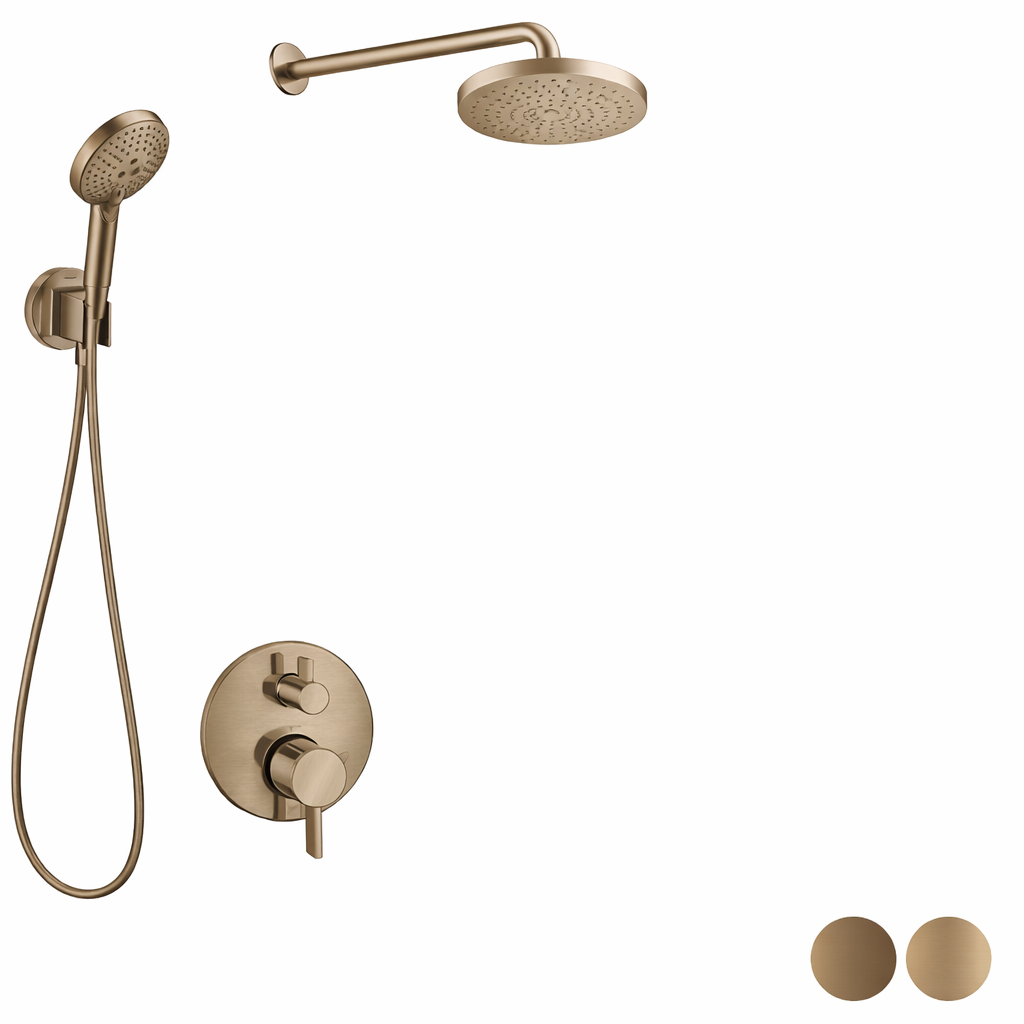 Hansgrohe Select Pressure Balance Shower Kit – Round Design