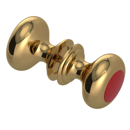 Rubinet Shower Door Knob (set) Gold