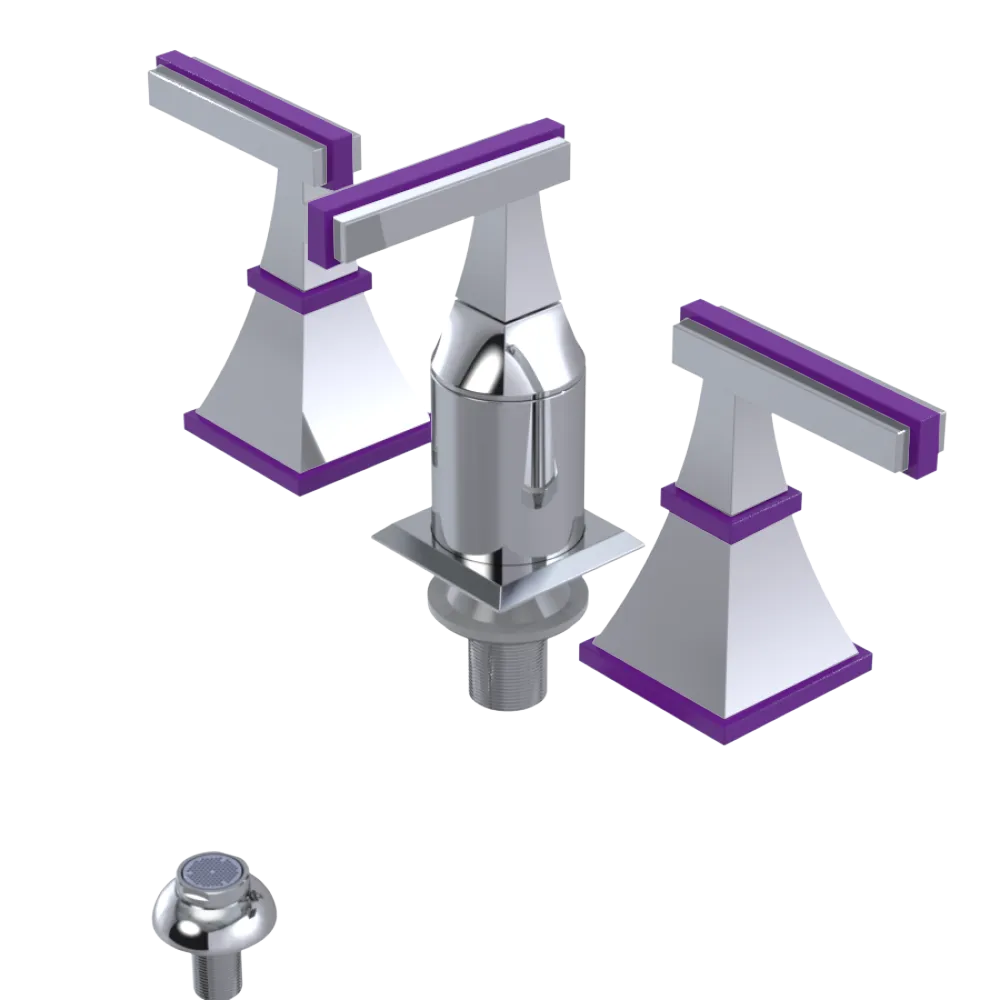 Rubinet Bidet Fitting with Spray, Diverter, and Vacum Breaker (Less Drain) Chrome