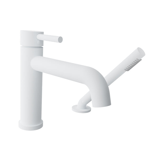 Baril 2-piece tub filler with hand shower