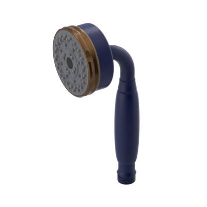 Rubinet 3 Function Hand Held Shower Only Midnight Blue