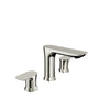 Baril 8" c/c lavatory faucet, drain included