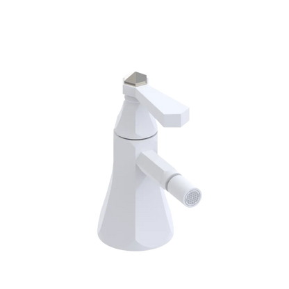 Rubinet Single Control Bidet Fitting (less drain) Matt White
