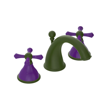 Rubinet Widespread Lav. Set. (less drain) Green Envy