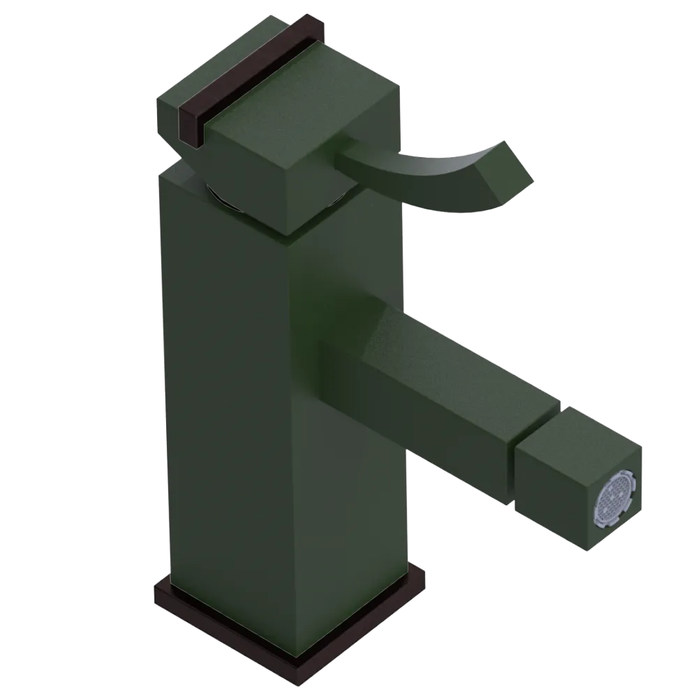 Rubinet Single Control Bidet Fitting (less drain) Green Envy