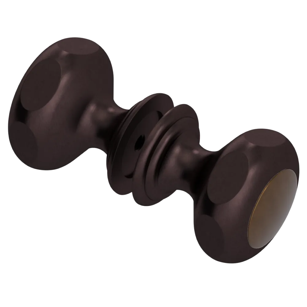 Rubinet Shower Door Knob (set) Oil Rubbed Bronze