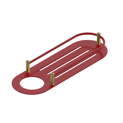 Rubinet Shelf Only Maroon