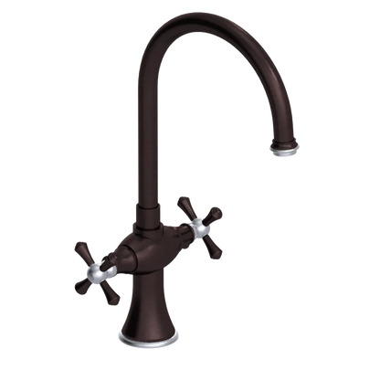 Rubinet Two Handle Single Hole Kitchen Set Oil Rubbed Bronze