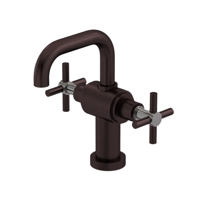 Rubinet Single Hole Dual Handle Lav. Set. (less drain) Oil Rubbed Bronze