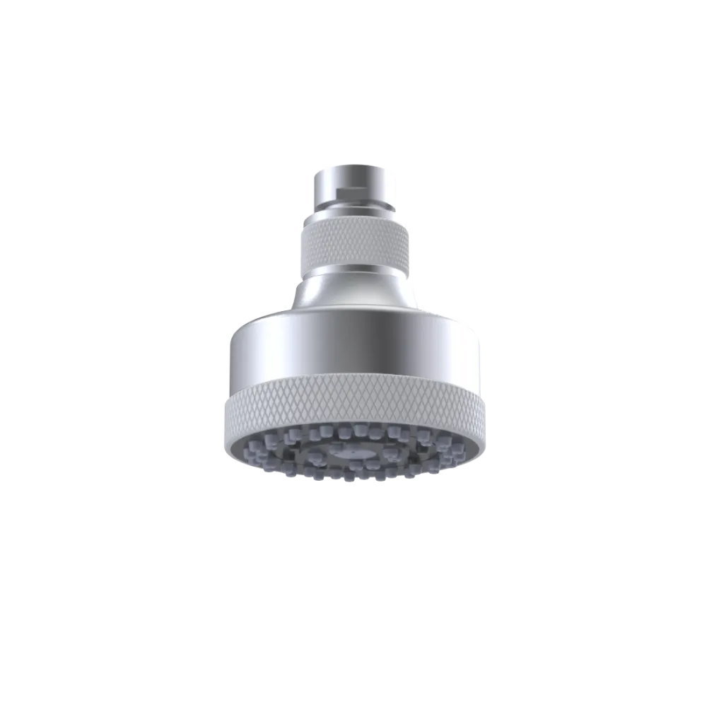 Rubinet 3 FUNCTION SHOWER HEAD Satin Chrome