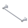 Rubinet Towel Bar 18" Satin Chrome