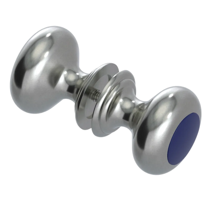 Rubinet Shower Door Knob (set) Satin Nickel