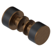 Rubinet Shower Door Knob (set) Tuscan Brass